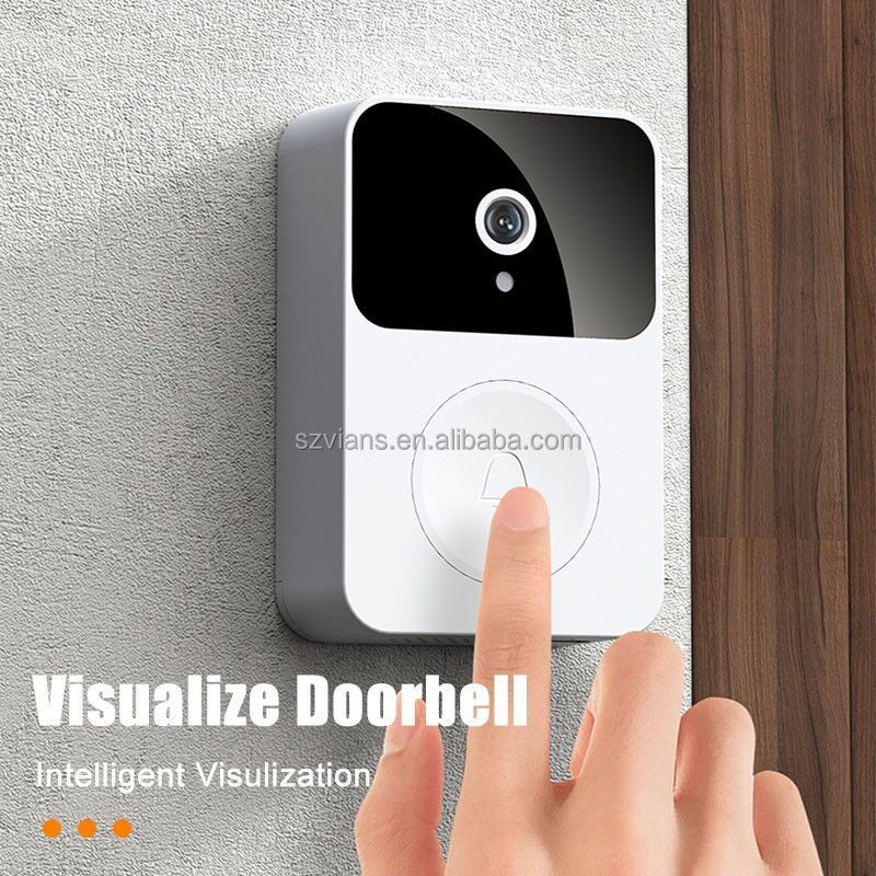 Smart TUYA WiFi Video Doorbell Phone Ring  Door For Intercom System