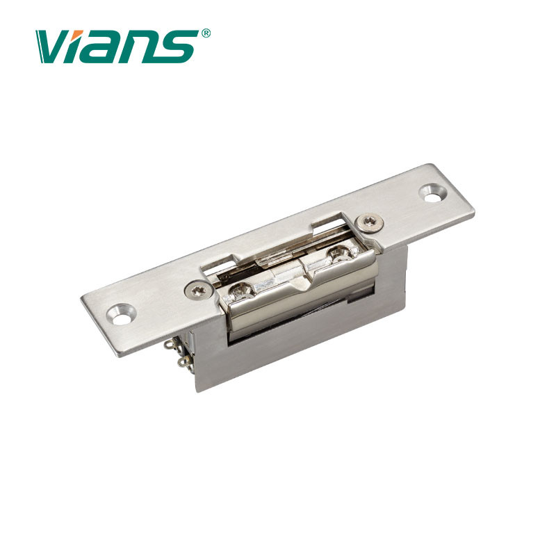 Stainless Steel Electric Door Strike Lock For Wooden Door Home Safety Strike Lock