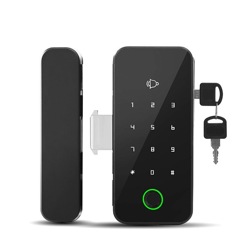 vians Hotel Fingerprint Key NFC Card Password Wifi Smart Deadbolt Lock Digital Biometric Intelligent Glass Door Smart Lock