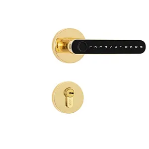 vians Tuya APP Fingerprint unlock Intelligent Electronic Lock handle Tuya Smart door lock