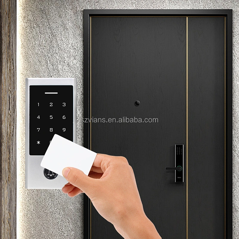 Waterproof EM Card/MF Card Reader Fingerprint Tuya WIFI/Bluetooth Smart Door Access Control Keypad
