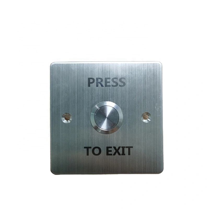 Waterproof Stainless Steel Material Metal or Plastic Back Box Access Control Exit Button