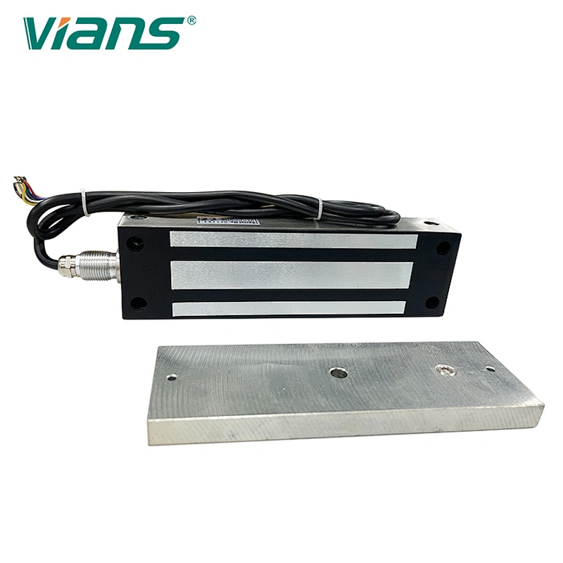 IP68 Outdoor Waterproof EM Lock 1200LBS Black Electric Magnetic Door Lock