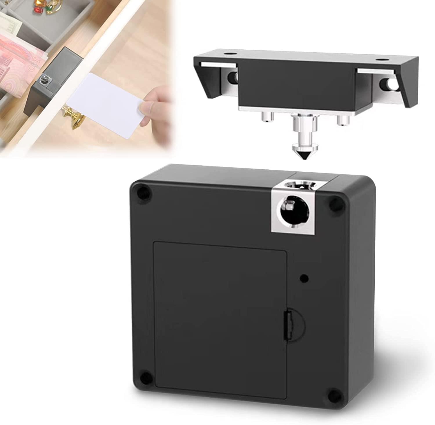 Smart NFC Card TT Lock BLE Unlock Invisible Electric Furniture Cabinet Drawer Wooden Door Lock