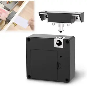 Smart NFC Card TT Lock BLE Unlock Invisible Electric Furniture Cabinet Drawer Wooden Door Lock