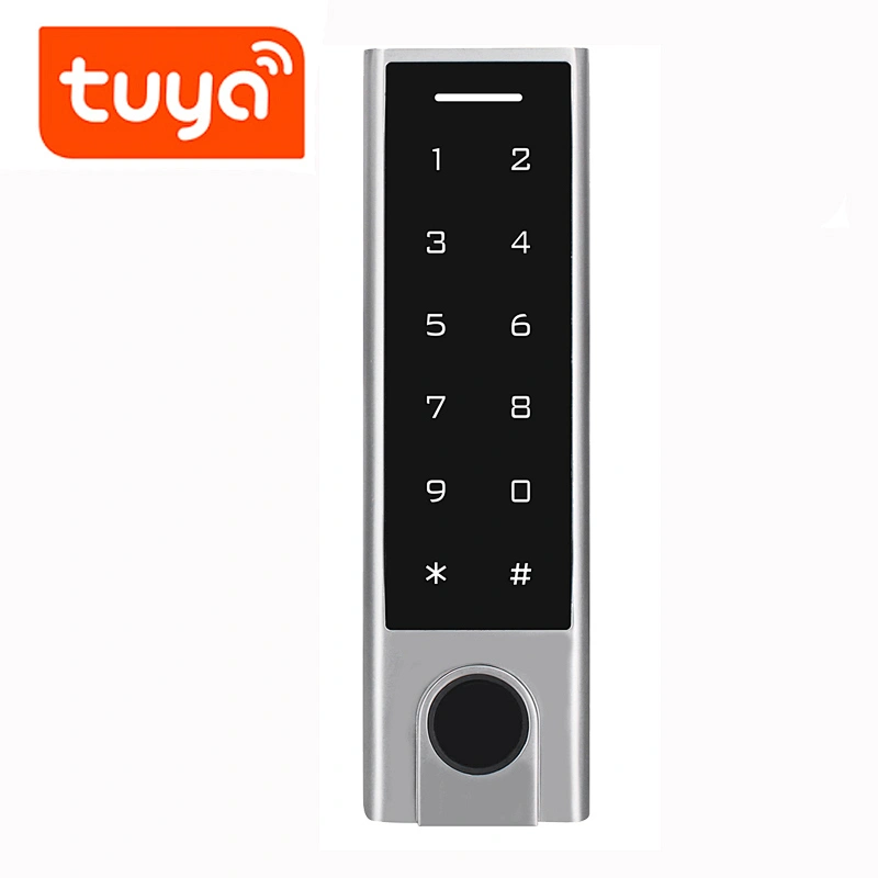 vians 125Khz RFIDIP66 Waterproof Fingerprint Access Control Tuya APP Support Add Delete Users Access Controller keypad