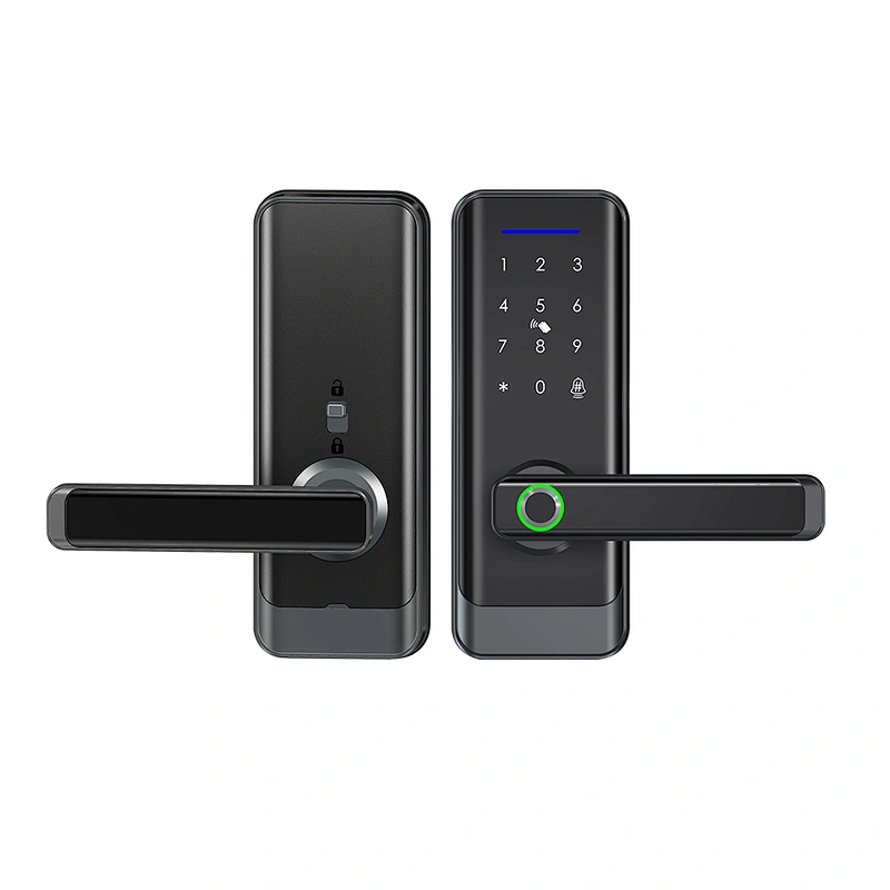 VIANS Smart App Fingerprint Digital Code Card Locks Electronic Waterproof Mortise Smart Tuya TT Door Lock