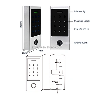 Waterproof EM Card/MF Card Reader Fingerprint Tuya WIFI/Bluetooth Smart Door Access Control Keypad