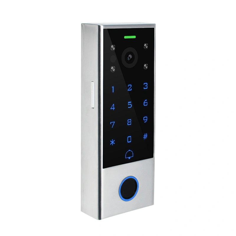 vians Tuya app WIFI Camera Outdoors Waterproof Fingerprint EM Card Password Smart Access Control keypad
