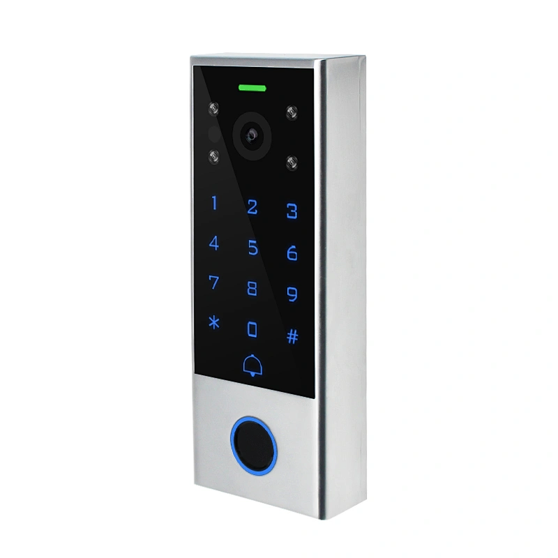 vians Tuya app WIFI Camera Outdoors Waterproof Fingerprint EM Card Password Smart Access Control keypad