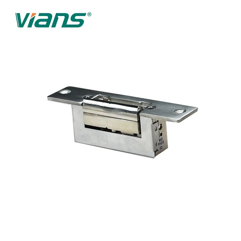 Stainless Steel Electric Door Strike Lock For Wooden Door Home Safety Strike Lock