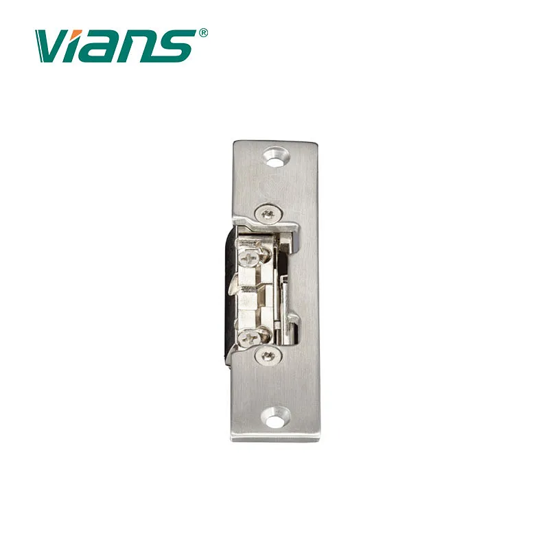 Stainless Steel Electric Door Strike Lock For Wooden Door Home Safety Strike Lock