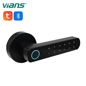 Tuya Smart App Digital Keyless Entry Front Door Lock Small Password Fingerprint Lock