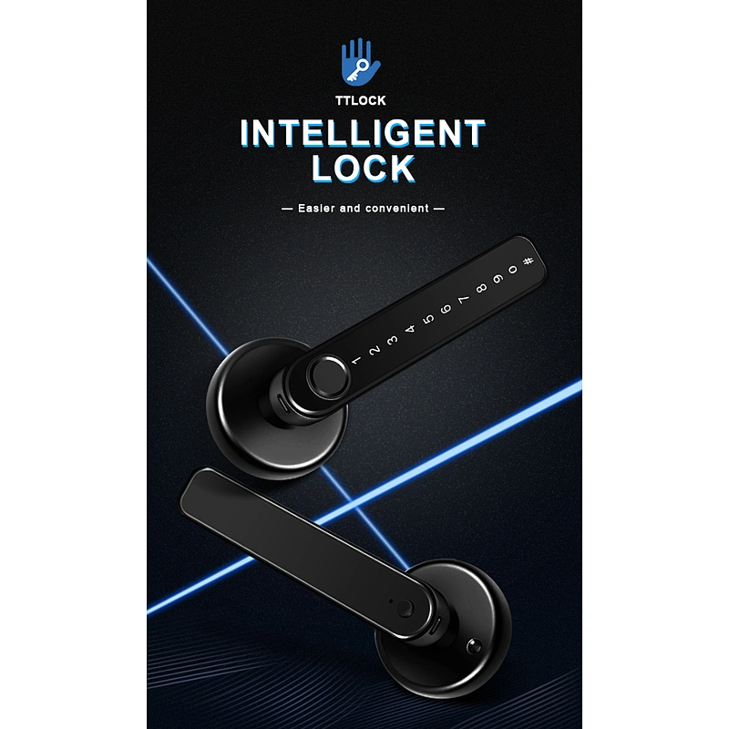 Vians TTlock  Smart Ble Remote Biometrics BLE  Password Keyless Smart Door Lock