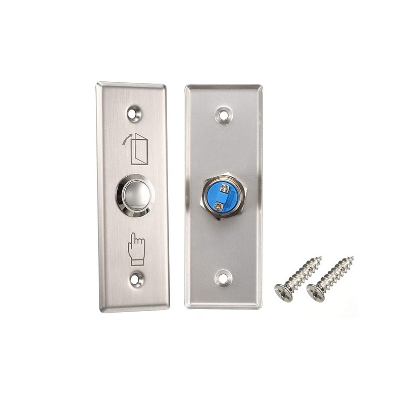 VIANS Door Exit Push button Stainless Steel Release Button Access Control system mini smart home Exit Button