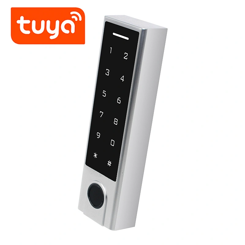 vians 125Khz RFIDIP66 Waterproof Fingerprint Access Control Tuya APP Support Add Delete Users Access Controller keypad