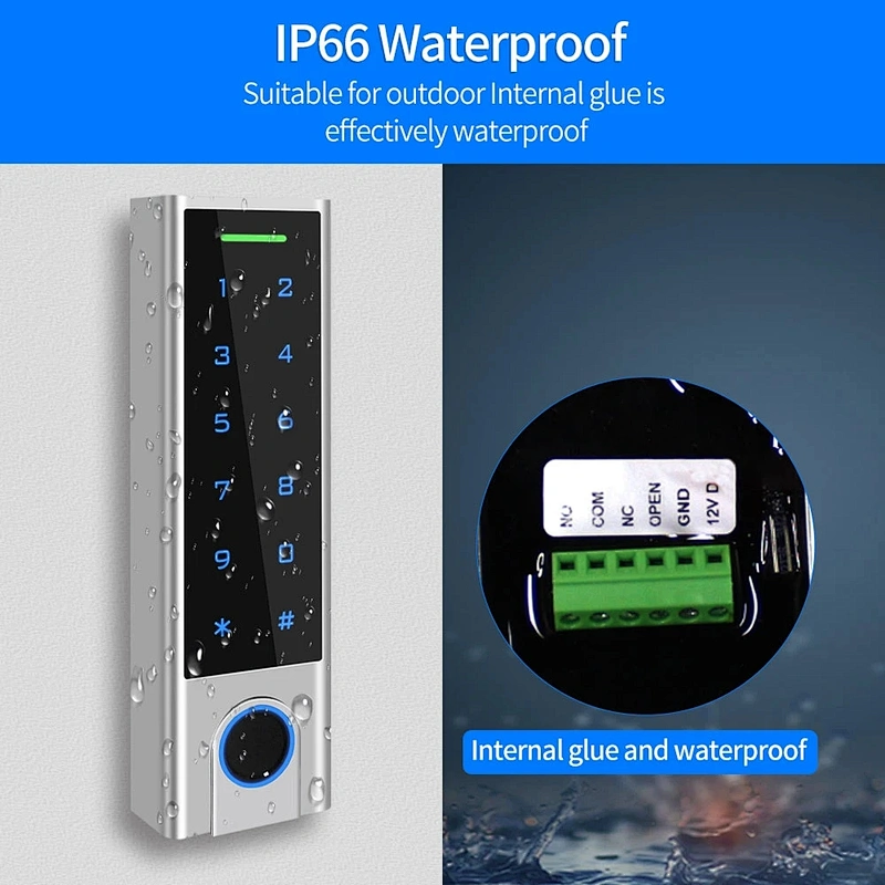 TTLock APP Smart Fingerprint Password Card Unlock Automatic Smart Door  Lock