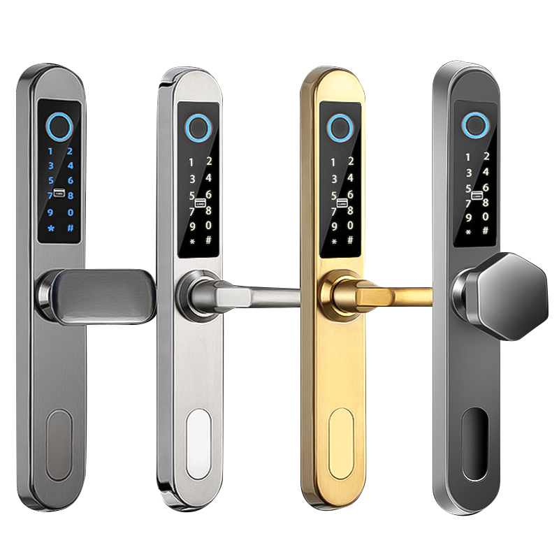 VIANS IP 65 Waterproof Security TT  APP Gateway Control Electronic Smart Card Hotel Apartment Outside Sliding Door Lock