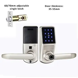 Vians Tuya WIFI  Popular Digital  Single Latch Keyless Entry Smart Door lock