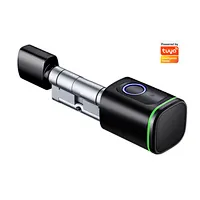 Tuya Smart Phone App Access Control Mechanical Key Smart Cylinder Lock