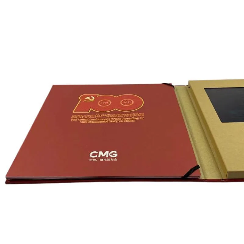 Touch screen video brochure