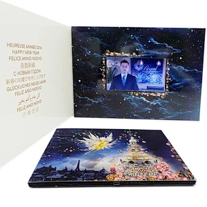 4.3inch A5 video brochure