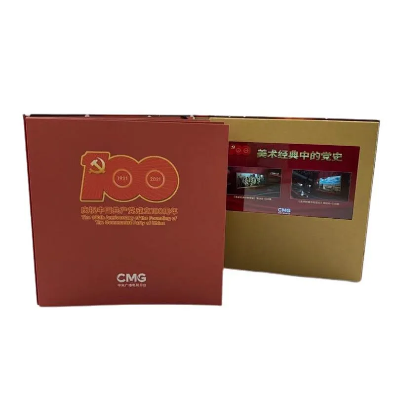 Touch screen video brochure