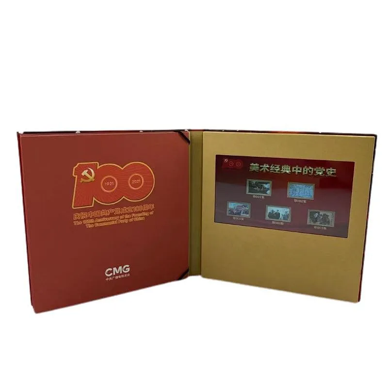 Touch screen video brochure