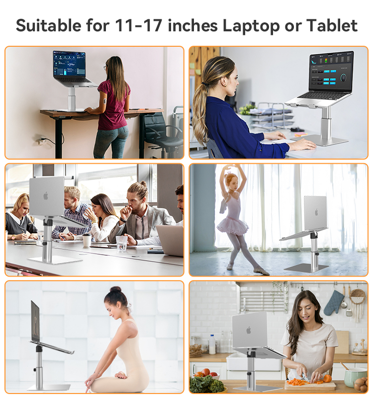 China OEM ODM Laptop Stand Aluminum Adjustable Manufacturer