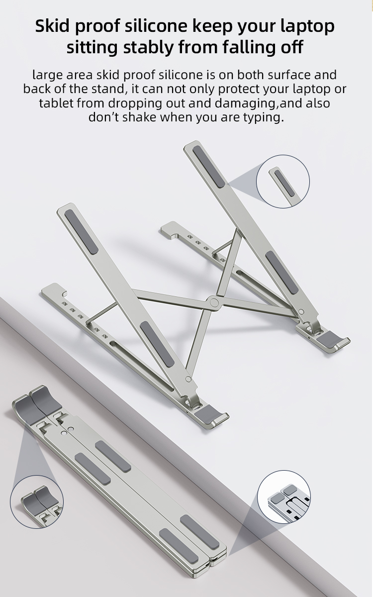 OEM Aluminum Portable Laptop Stand Products On Chengrongtech.com