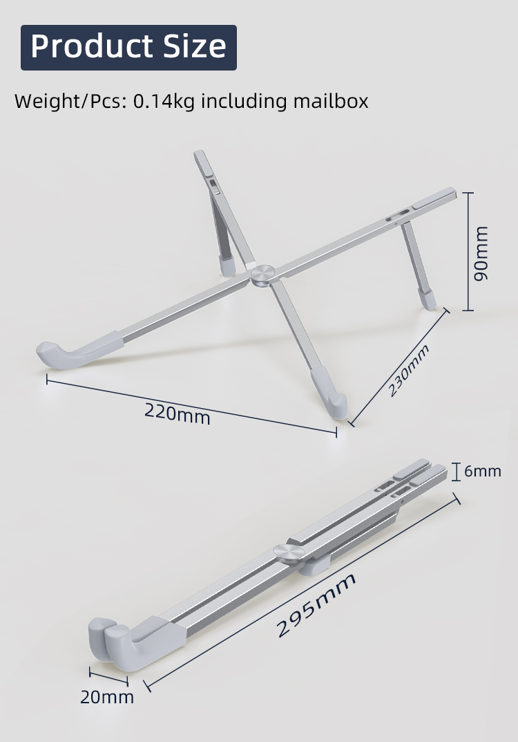Buy Aluminum alloy Portable Laptop Stand Products On Chengrongtech.com
