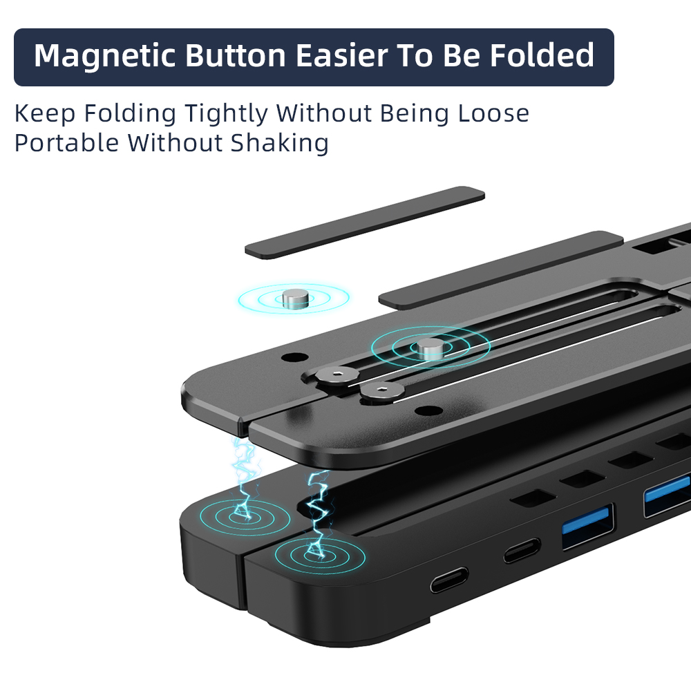 Purchase Adjustable Laptop Stand With Usb Hub From Laptop Stand Factory - Chengrongtech.com
