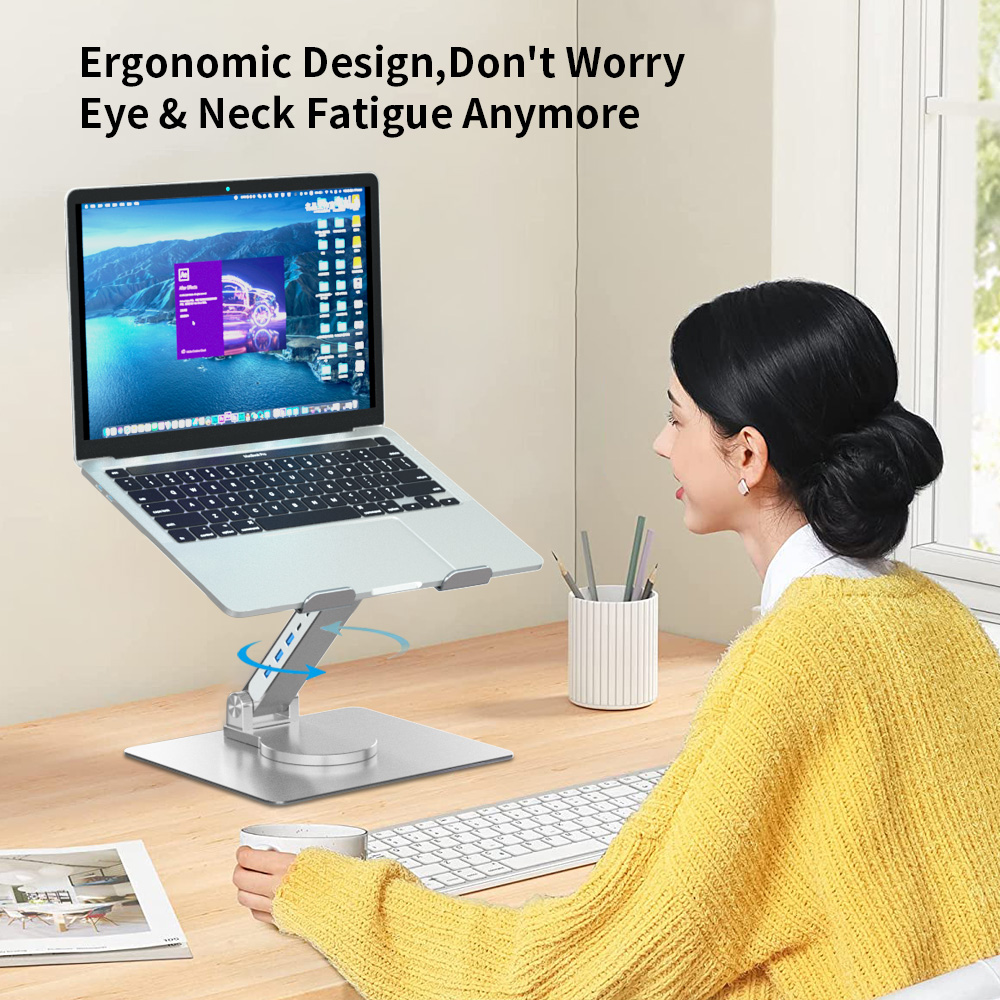 Rotatable Portable laptop stand usb