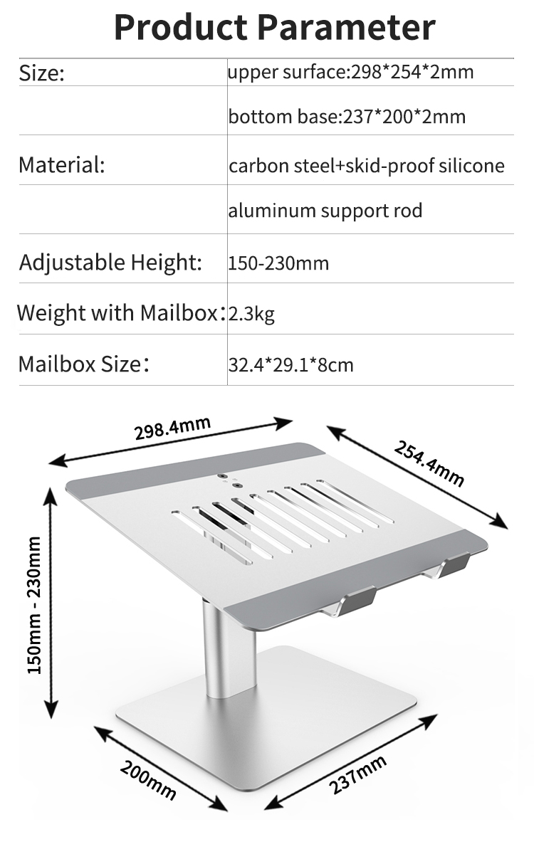 laptop holder laptop stand adjustable