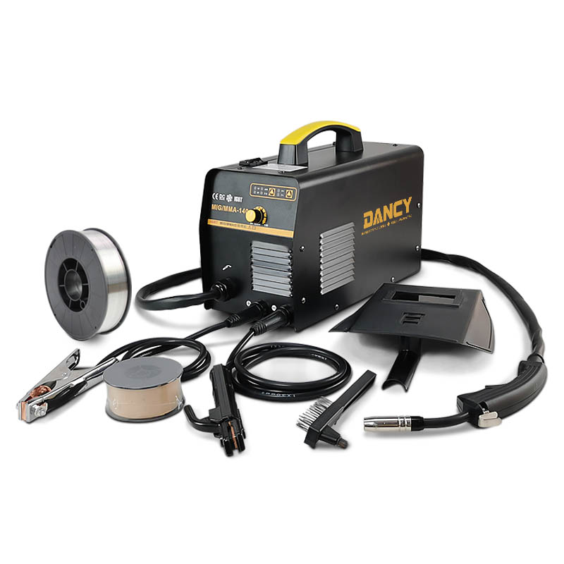 MIG MAG MMA Gas welder 220V 140A multi purpose gasless flux cored wire gasless welder