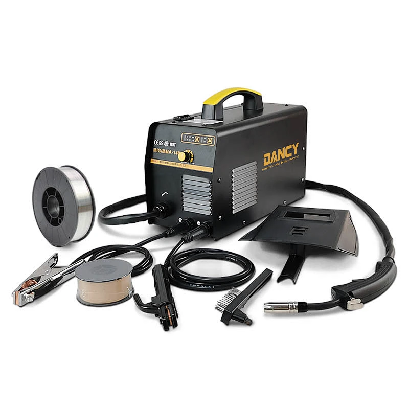 MIG MAG MMA Gas welder 220V 140A multi purpose gasless flux cored wire gasless welder