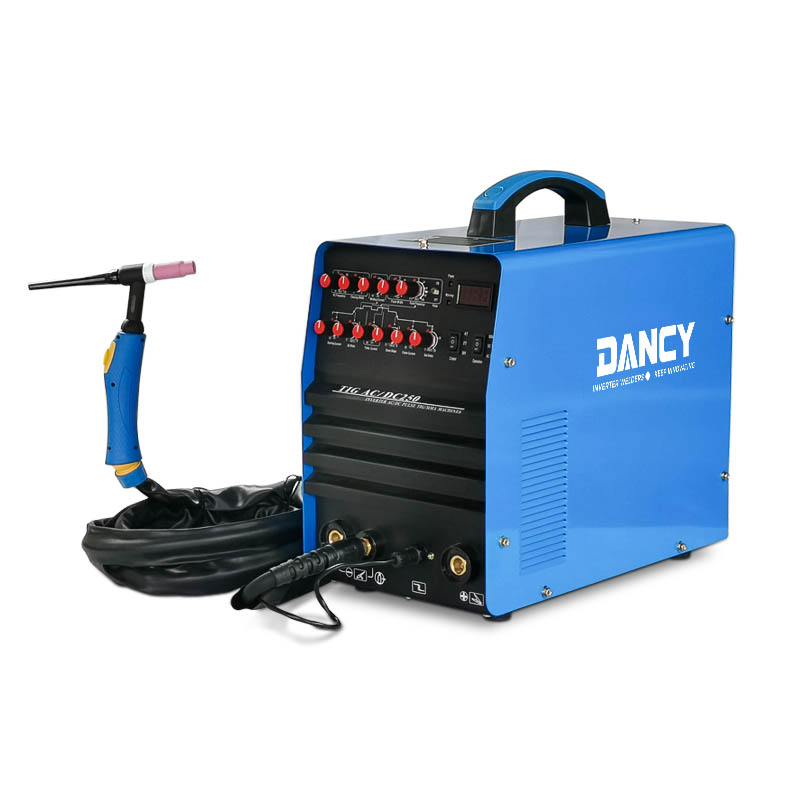 250A tig gas welding machine ac dc pulse argon inverter welder 220V aluminium welding also for stainless steel carbon and copper