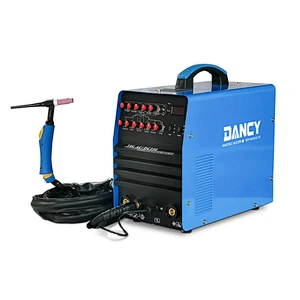 250A tig gas welding machine ac dc pulse argon inverter welder 220V aluminium welding also for stainless steel carbon and copper