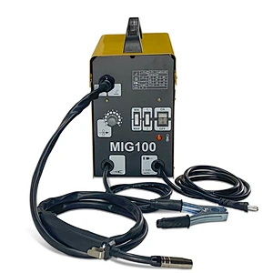 MIG 100 Transformer Gasless mini mig welder with 1 kg flux cored wire capacity