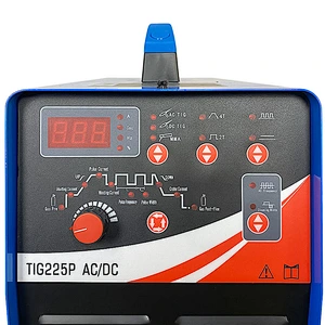 Tig ac dc TIG225P pulse welder 220V aluminium inverter welding machine easy and smart control fast supply from stock