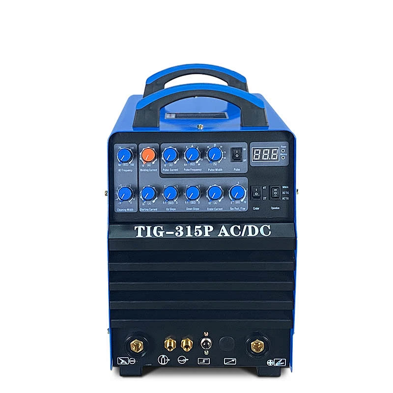 AC DC TIG pulse welder 315 aluminium tig mma welding machine maquina solda aluminio 380V fast supply in stock