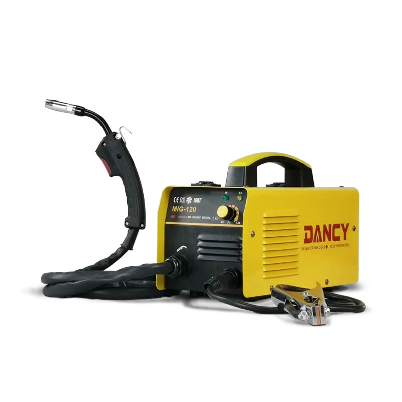 MIG gasless welding machine portable inverter 120A without gas easy to operate for carbon steel welding
