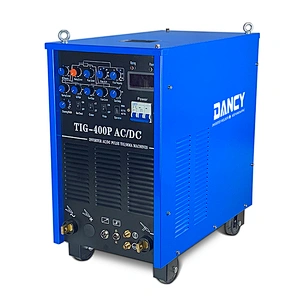 Ac dc pulse tig welder with foot pdeal control TIG400P inverter tig mma welding machine 380V,3PHASE