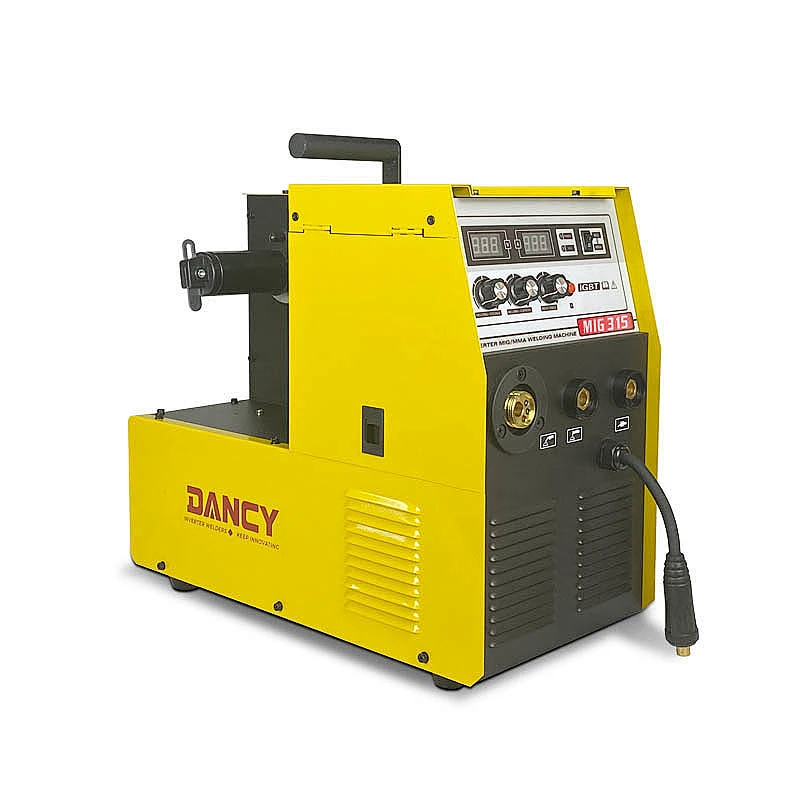 MAG MIG250 220V Inverter IGBT Welder with 15.0KGS wire spool for carbon steel and aluminium welding