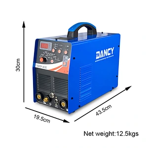 Tig ac dc TIG225P pulse welder 220V aluminium inverter welding machine easy and smart control fast supply from stock
