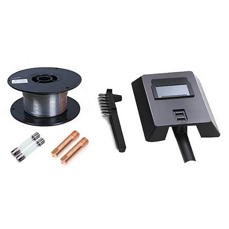 MIG 100 Transformer Gasless mini mig welder with 1 kg flux cored wire capacity