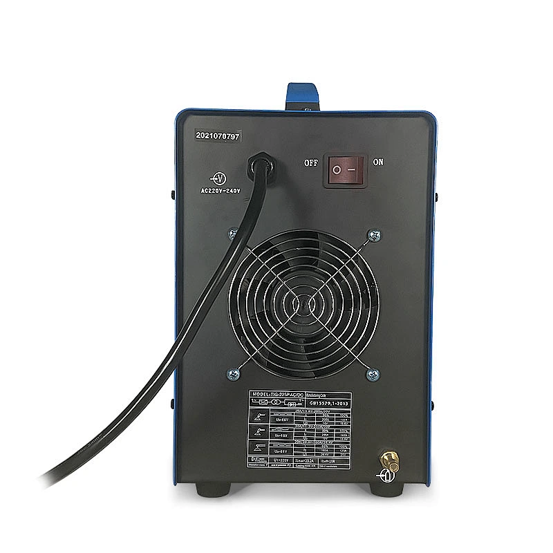 Tig ac dc TIG225P pulse welder 220V aluminium inverter welding machine easy and smart control fast supply from stock