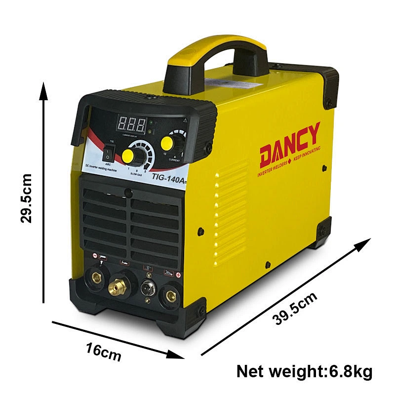TIG MOSFET DC Inverter Machine 140 Amp Tig Stick Welder TIG140 DC Argon Welding Machine