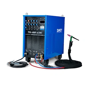 Ac dc pulse tig welder with foot pdeal control TIG400P inverter tig mma welding machine 380V,3PHASE