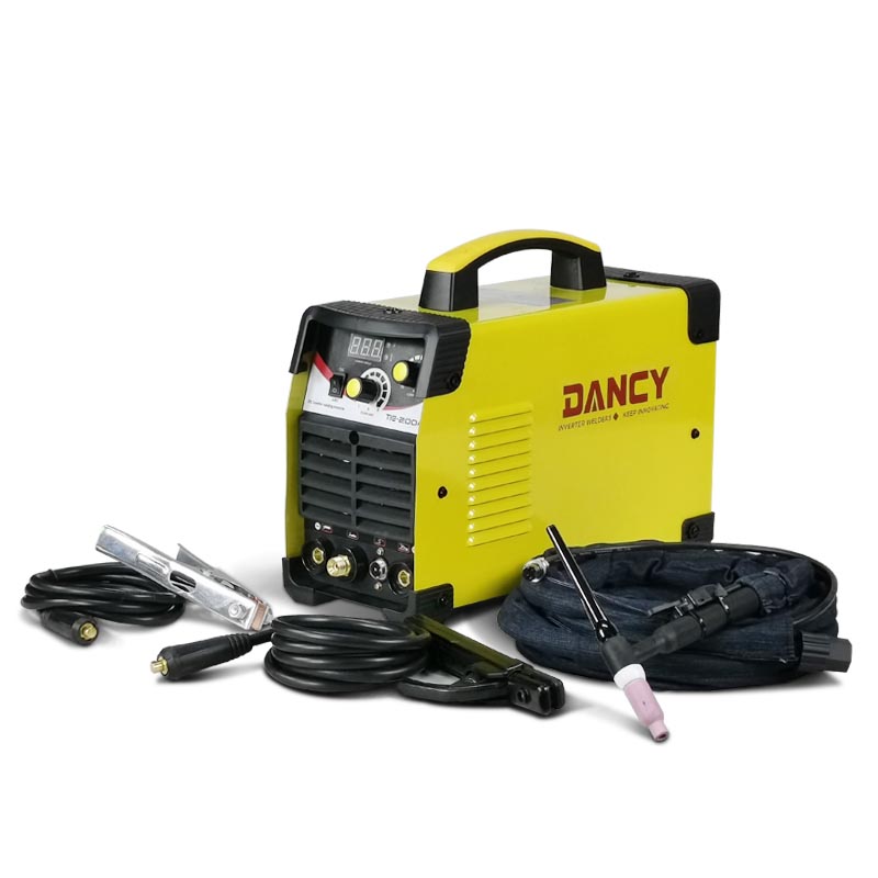 TIG MOSFET DC welder 200amp 220V portable TIG ARC STICK MMA 2 in 1 soldadora tig machine good for stainless steel welding